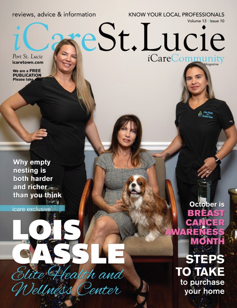 iCare Community Magazine cover feature